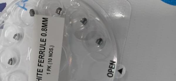 Graphite Ferrules 0.8 Mm (10 Pcs)