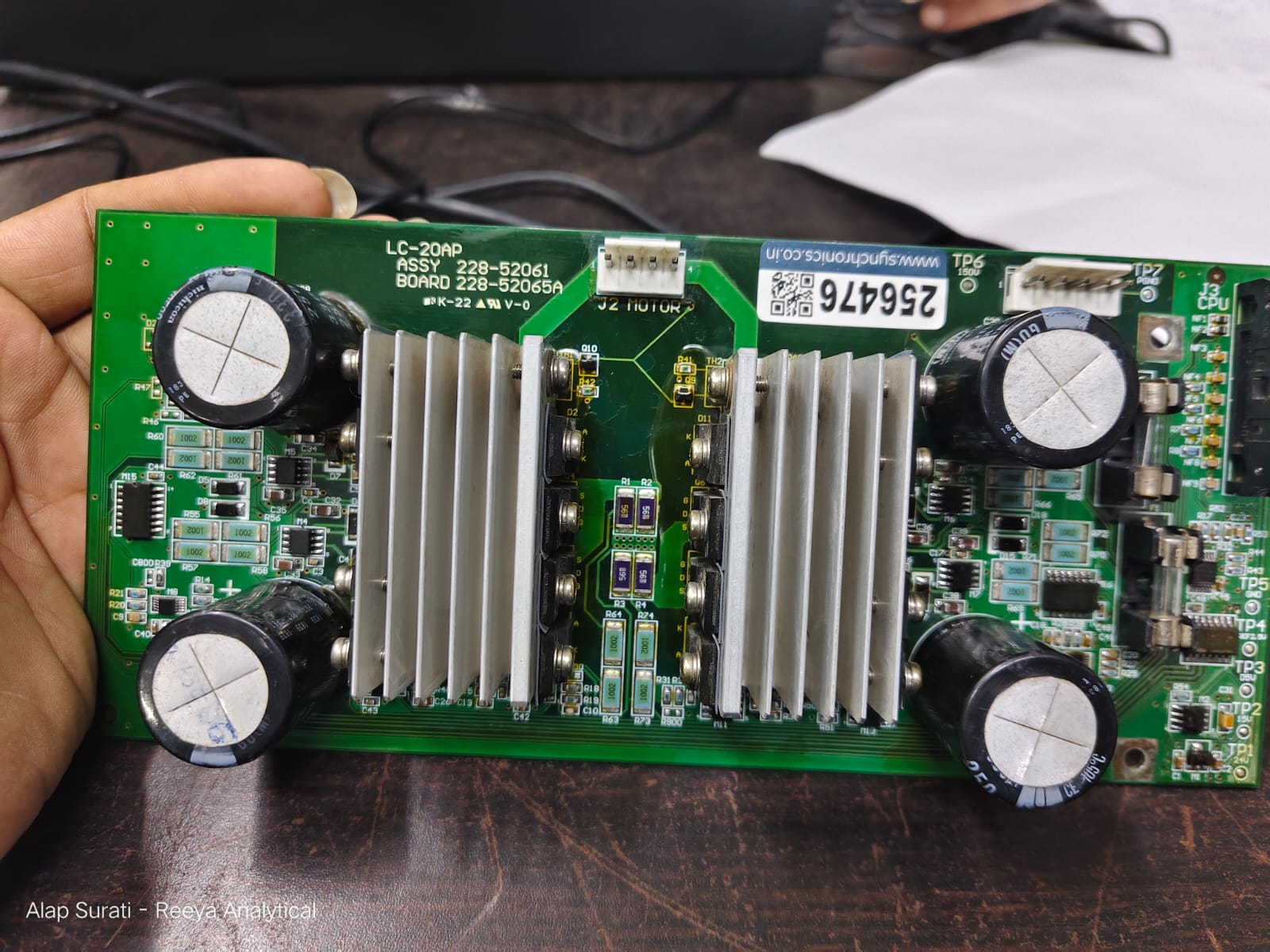 Shimadzu Motor Driver Board LC-20AP Repair Service